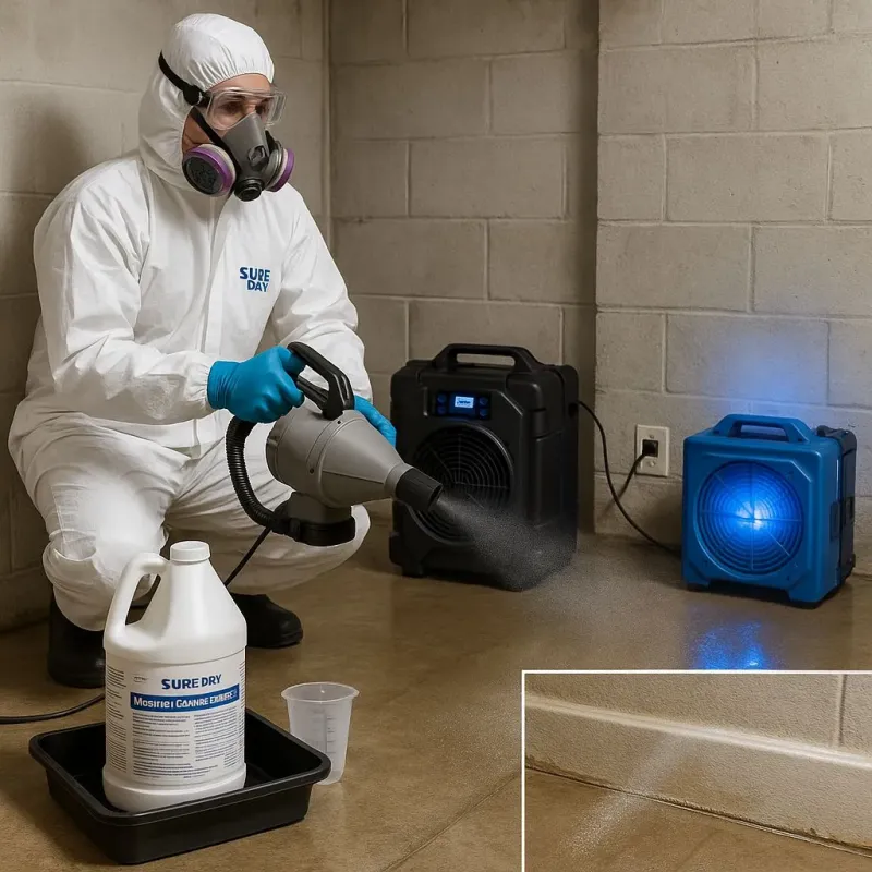 Sanitization and Odor Removal process in Trentwood, WA