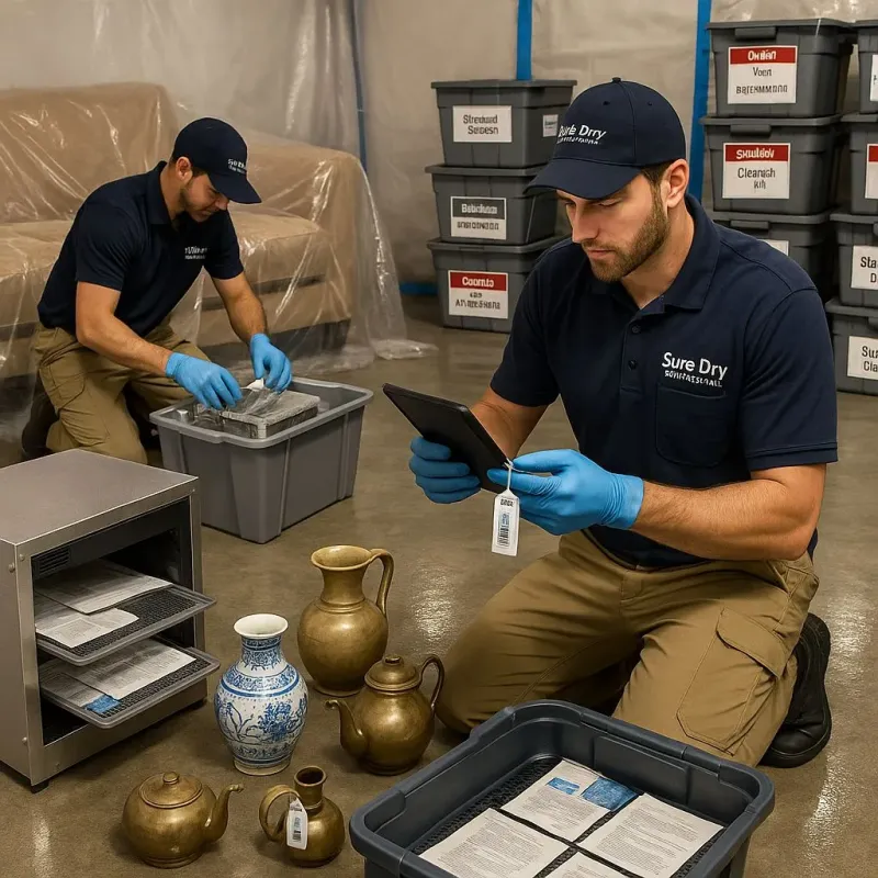 Content Protection and Restoration process in Trentwood, WA