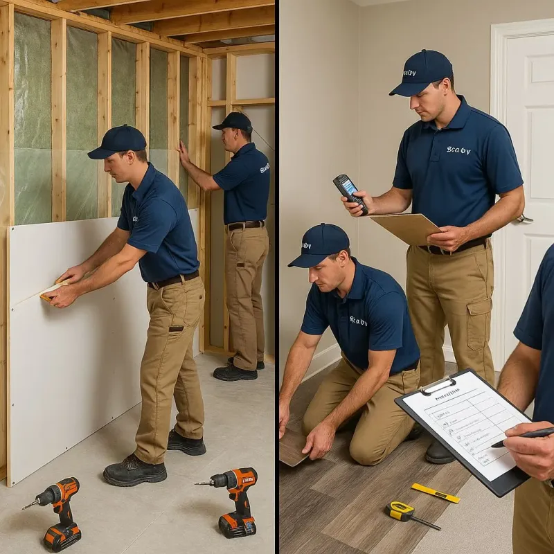 Repairs and Reconstruction process in Trentwood, WA